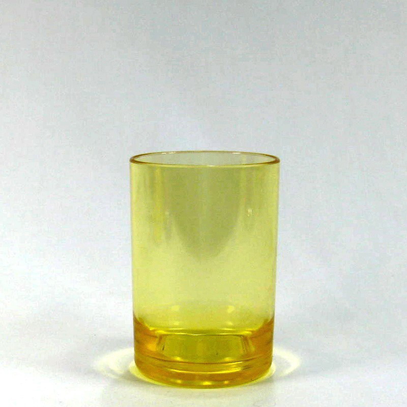 แก้วพลาสติก ทรงเตี้ย 266JL คละสี ขนาด 250 มล.