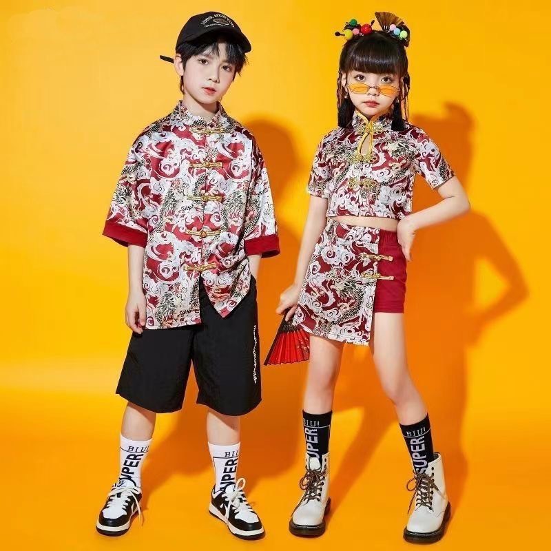 ชุดจีน เซ็ทเสื้อกี้เพ้า+กระโปรง กางเกง ลายใหม่ 2025