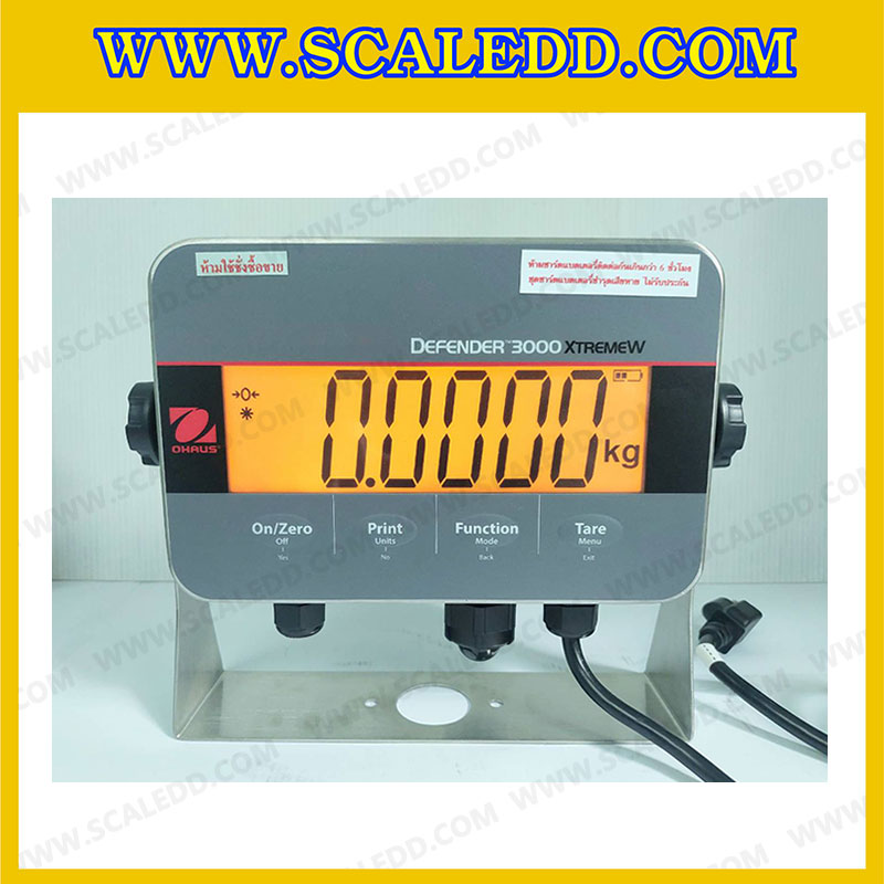 หน้าจอเครื่องชั่งกันน้ำ อะไหล่เครื่องชั่งกันน้ำ OHAUS สำหรับเครื่องชั่งดิจิตอล OHAUS Defender 3000 (DT33XW) หัวอ่านเครื่องชั่ง หน้าจอเครื่องชั่ง อะไหล่เครื่องชั่ง อะไหล่หัวอ่านเครื่องชั่ง หน้าจออะไหล่