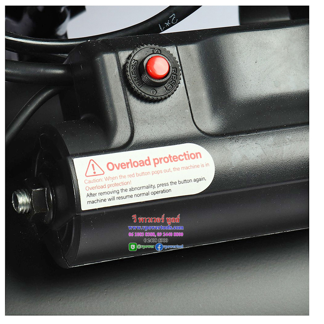 THEOS VAYU24 ธีออส ปั๊มลมออยล์ฟรี (ปั๊มลมไร้น้ำมัน) 2 แรง ถัง 24 ลิตร กำลังไฟ 1450W ไฟ 220V มอเตอร์ 2 โพล