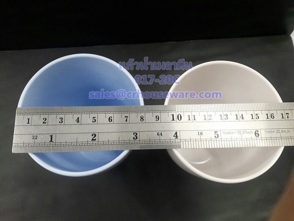 แก้วน้ำมีหู 3 นิ้ว ทรงซ้อนได้ 017-20C