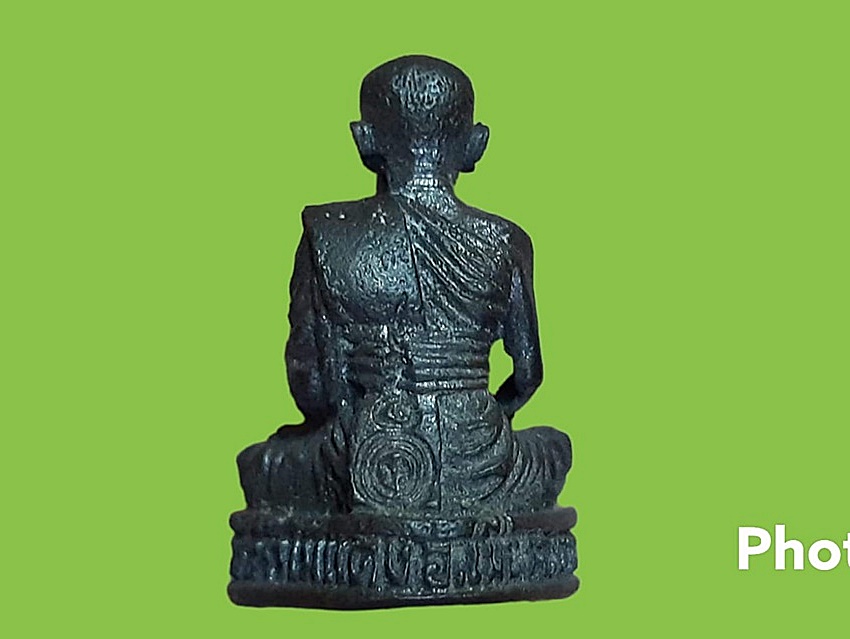 รูปเหมือนหล่อ กริ่ง หลวงพ่อสาย วัดท่าไม้แดง จ.ตาก