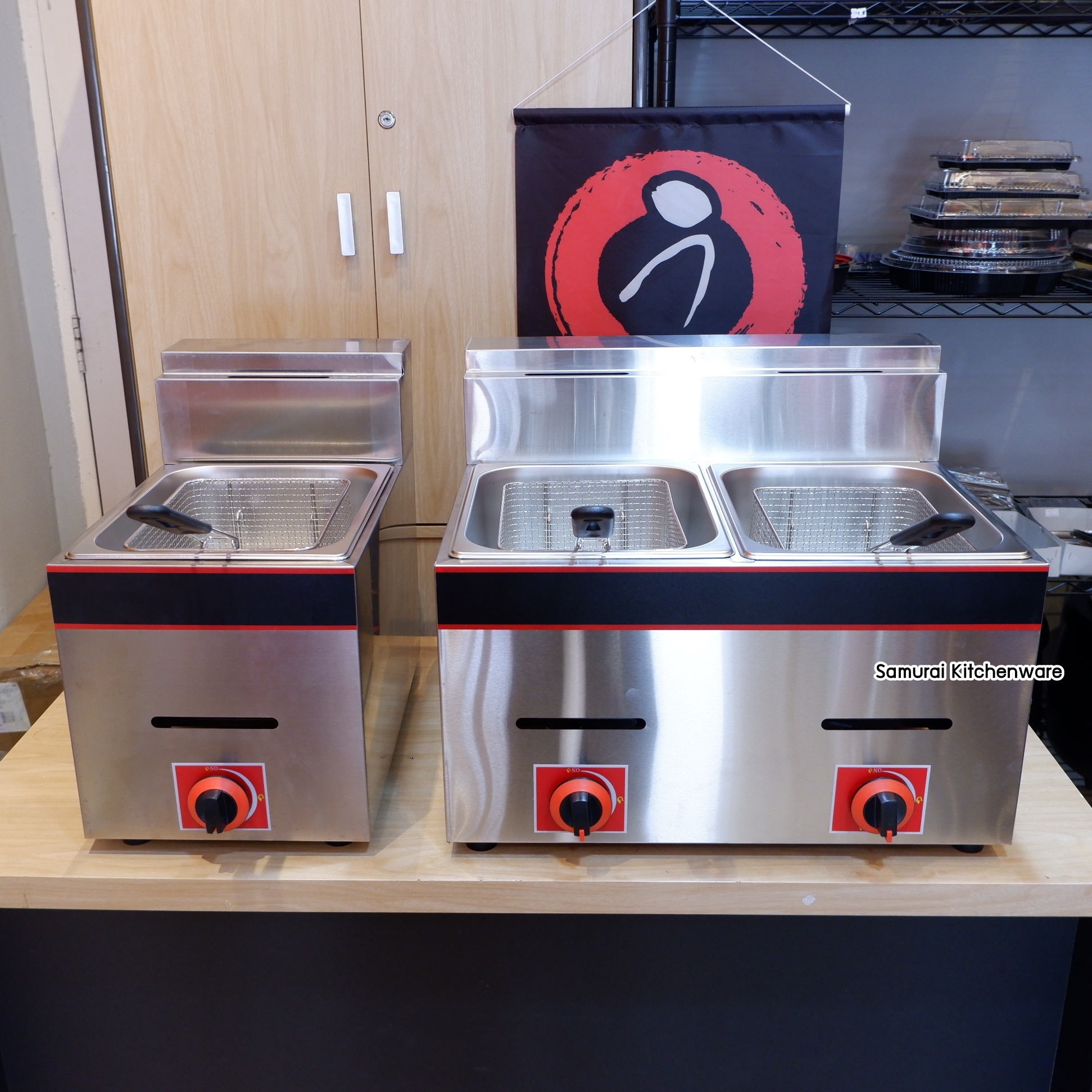 หม้อทอดแก๊ส (6+6 ลิตร)