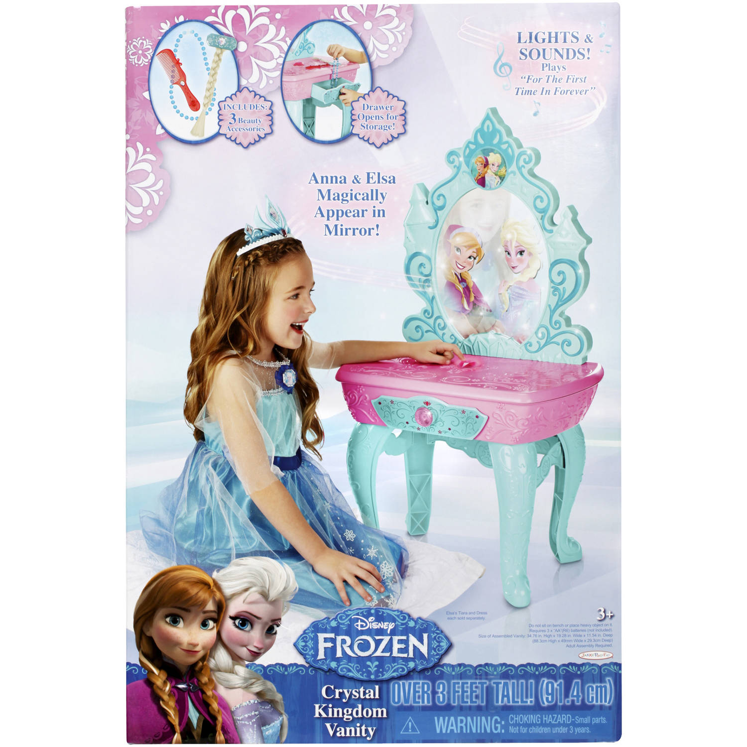โต๊ะแต่งตัว Disney Frozen Crystal Kingdom Vanity