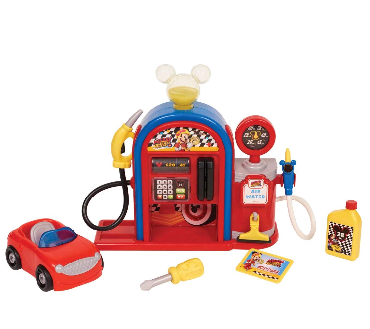 ชุดปั๊มน้ำมัน Mickey and the Roadster Racers Gas Station Playset