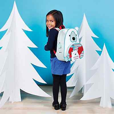 กระเป๋า Skip Hop Zoo Backpack & Plush Set Polar Bear