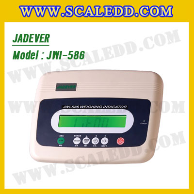 เครื่องชั่งวางพื้น1ตัน ขนาดแท่น 120x120cm. ตาชั่งดิจิตอล1ตัน พิกัดน้ำหนัก 1000kg ค่าละเอียด 100g ยี่ห้อ JADEVER รุ่น JWI-586