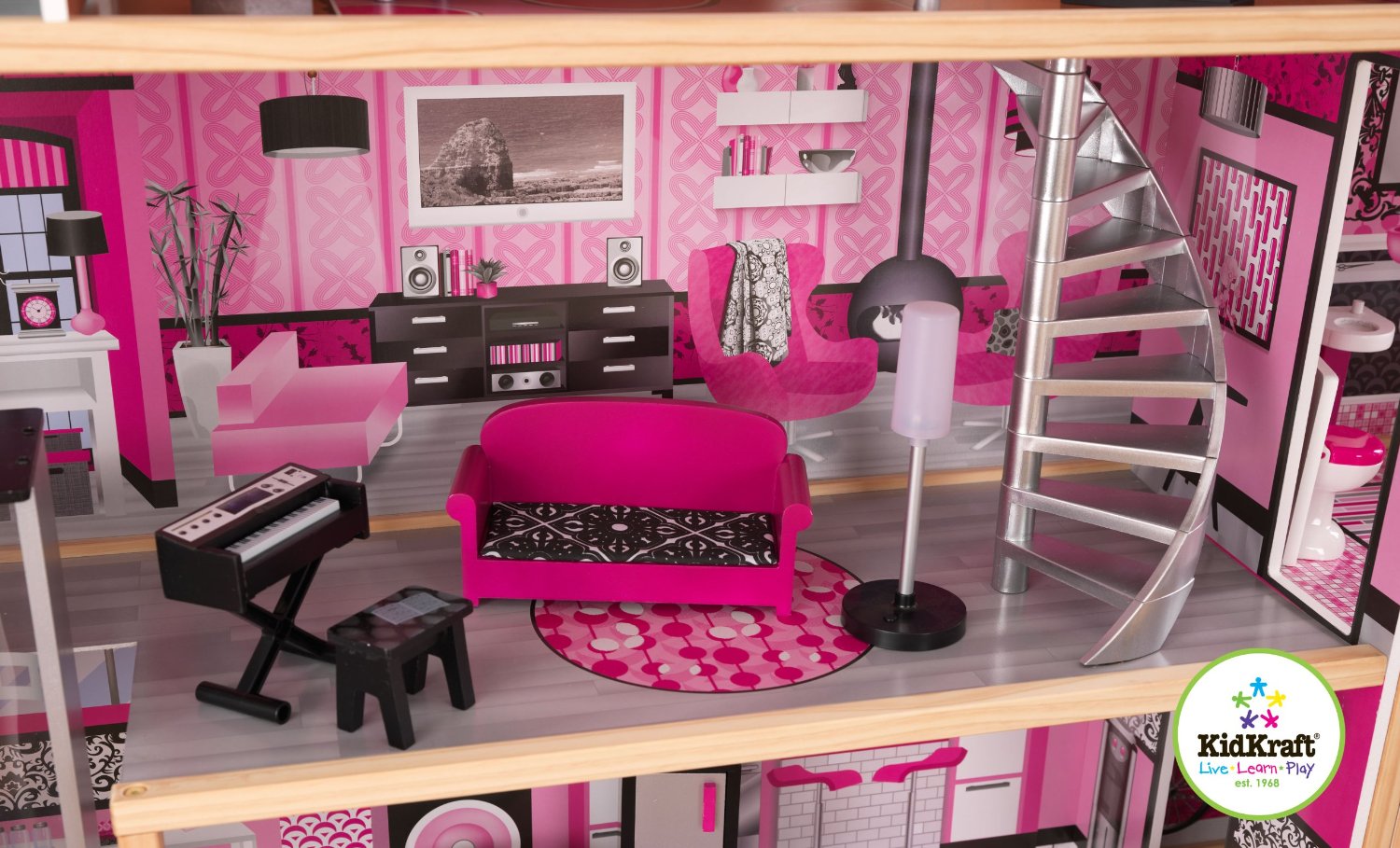 บ้านไม้ตุ๊กตา KidKraft Sparkle Mansion