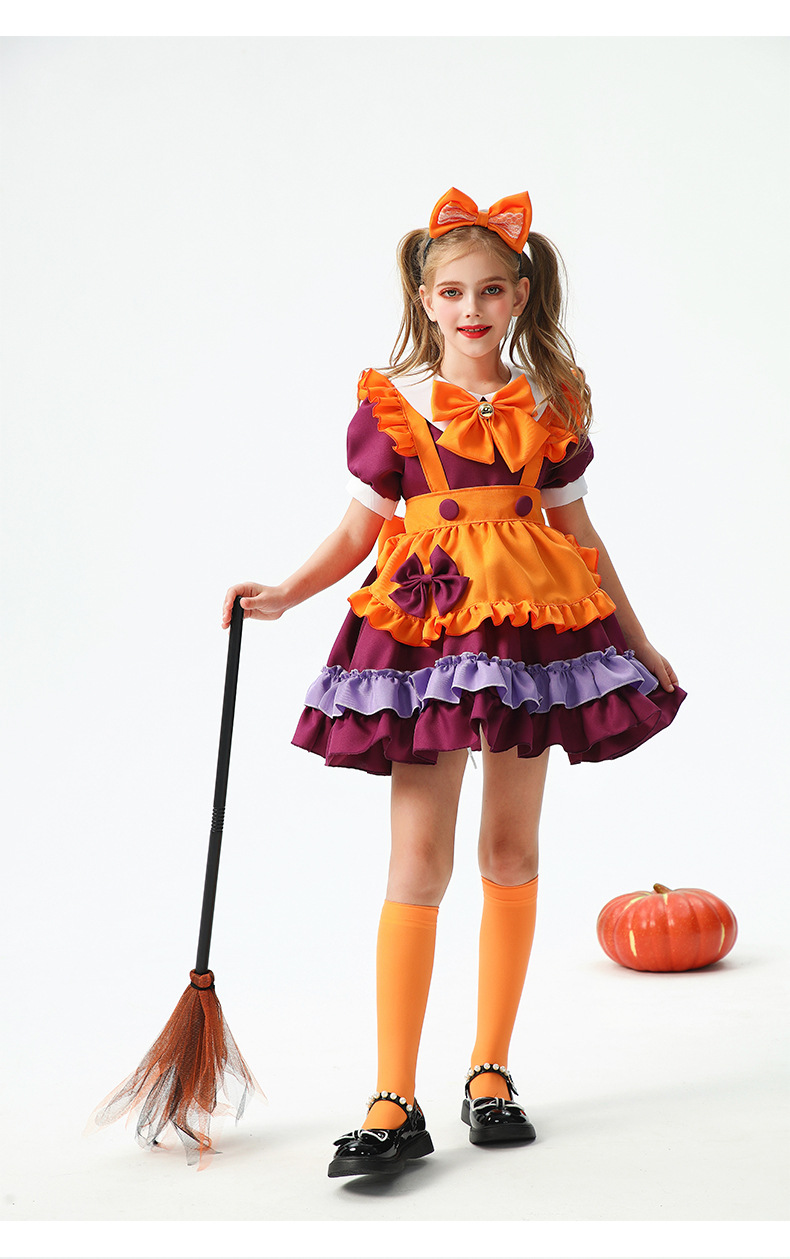 friendly4kid พร้อมส่ง ชุดฮาโลวีนแฟนซี ชุดหนูน้อยหมวกแดง