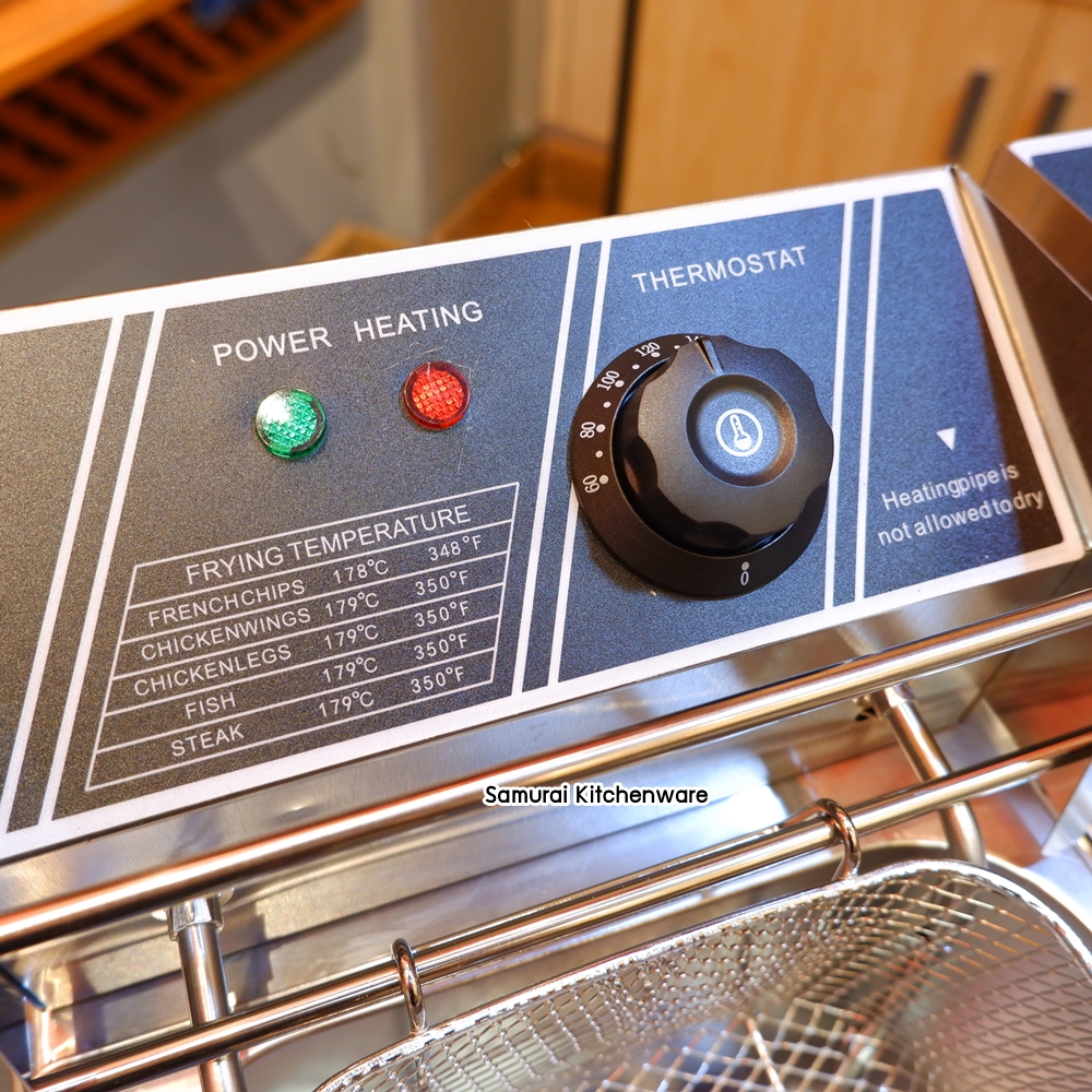 หม้อทอดไฟฟ้า เตาทอดไฟฟ้า หม้อทอดเฟรนฟราย (6+6 ลิตร)