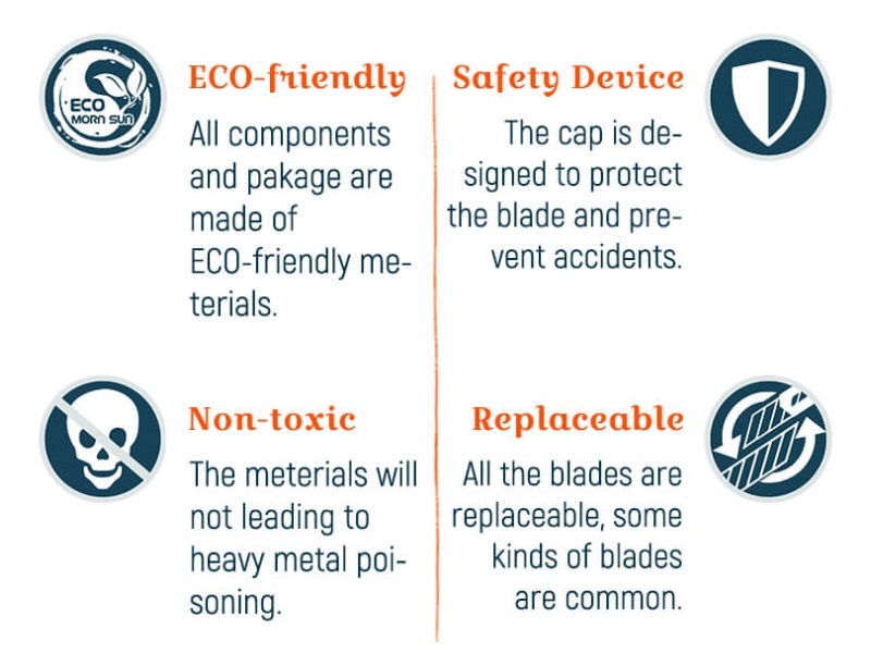 มีดอลูมิเนียม MornSun No.11132