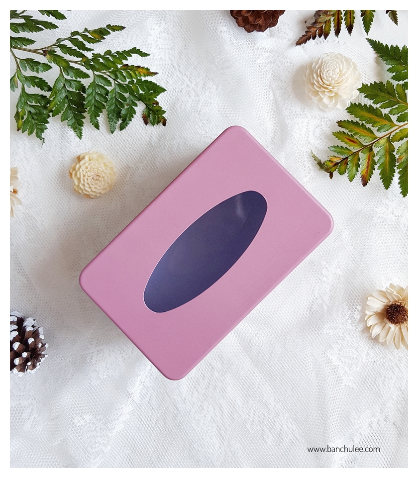 Tin Tissue Box กล่องทิชชู่ งานสังกะสี 17 cm.