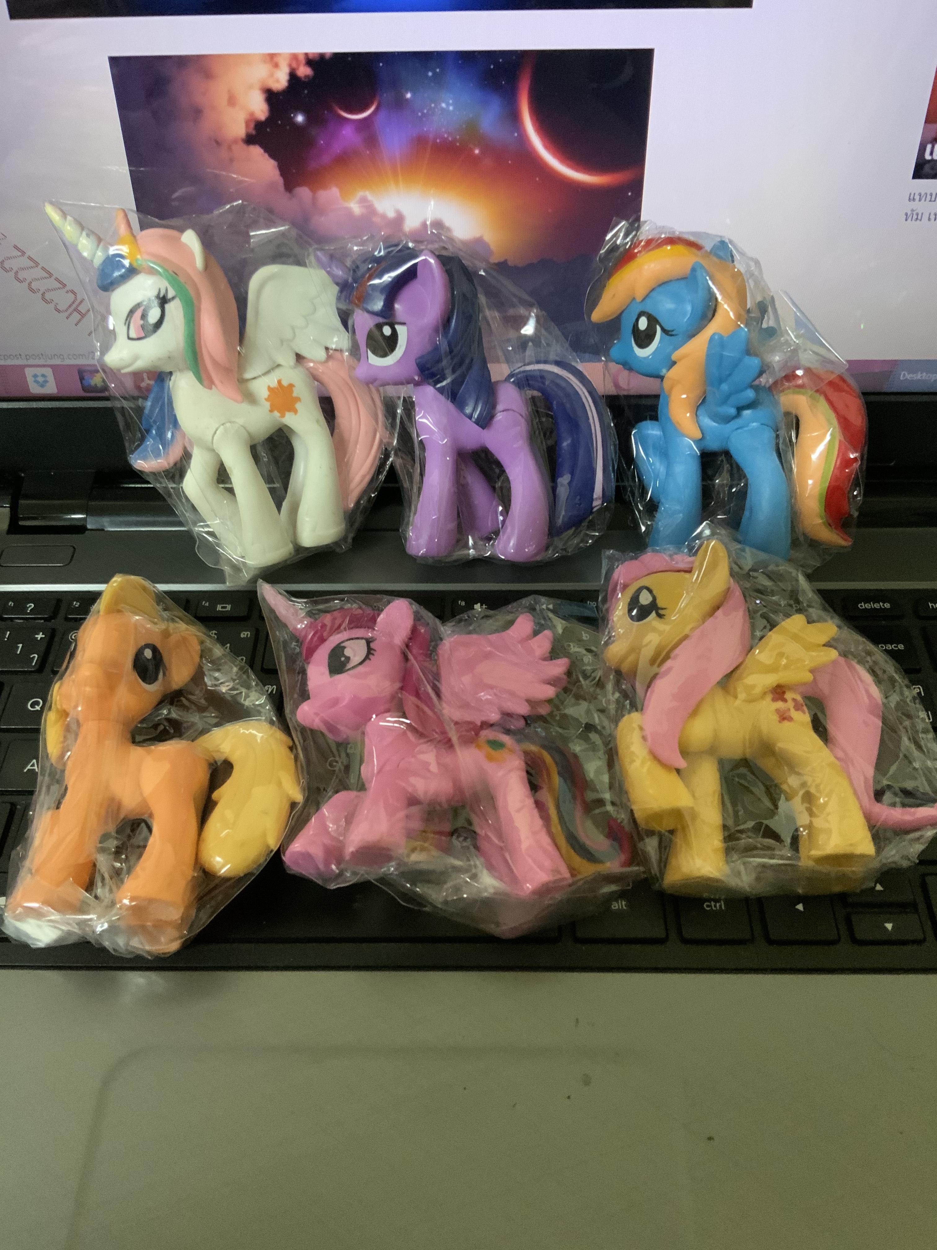 ตุ๊กตา โพนี่ เซ็ต 6 ตัว