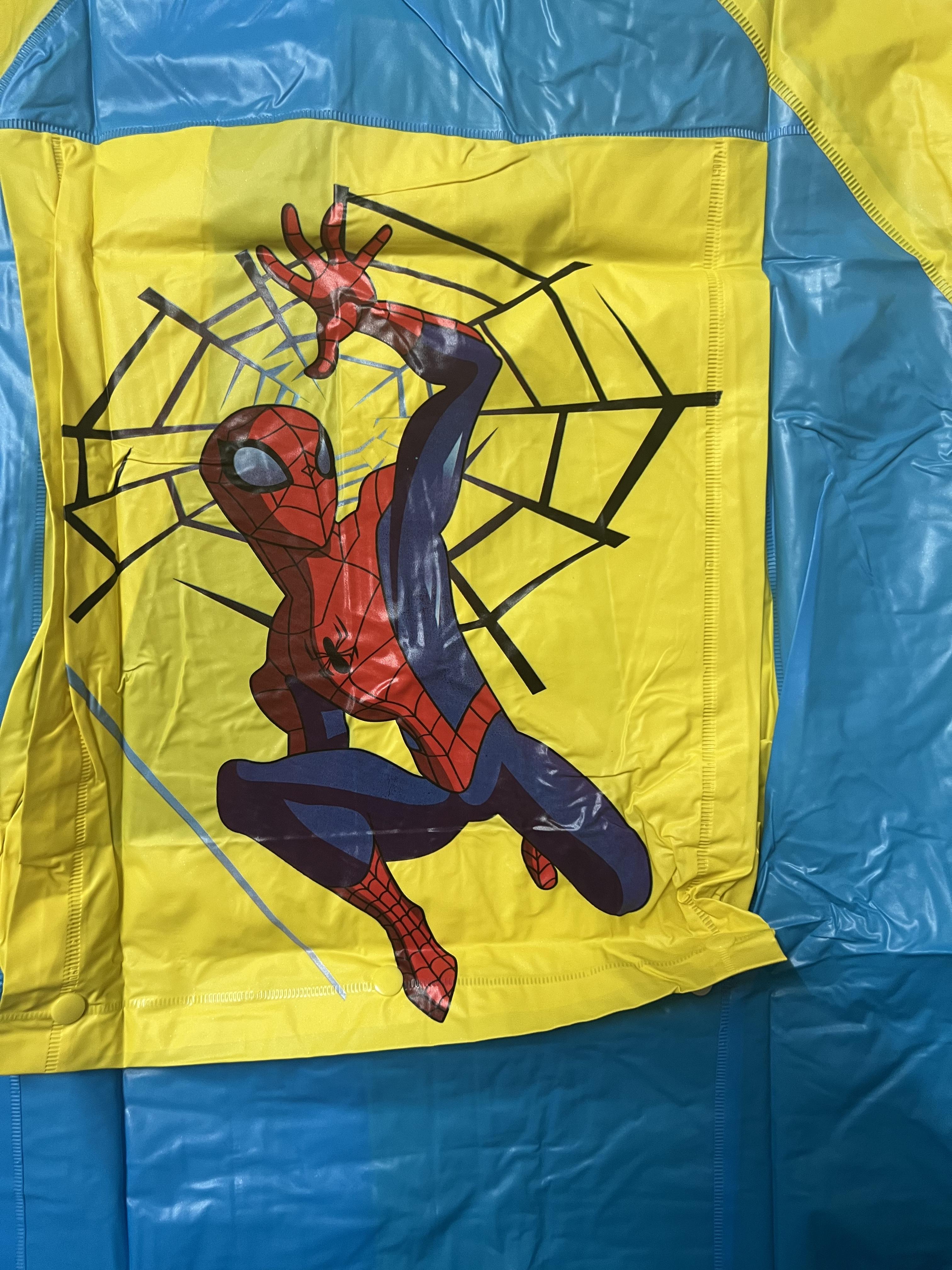 เสื้อกันฝน ชุดกันฝน เด็ก ลายสไปเดอร์แมน