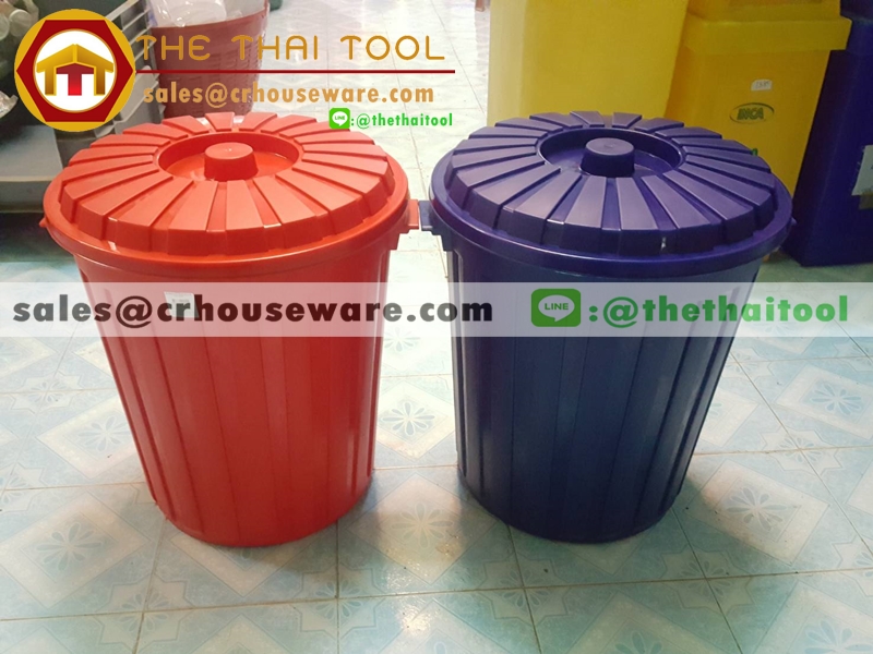 ถังน้ำ 70 ลิตร,ถังขยะหลายเหลี่ยม,ถังขยะหลายเหลี่ยมฝาปิดทรงทันสมัย Code:001-E820