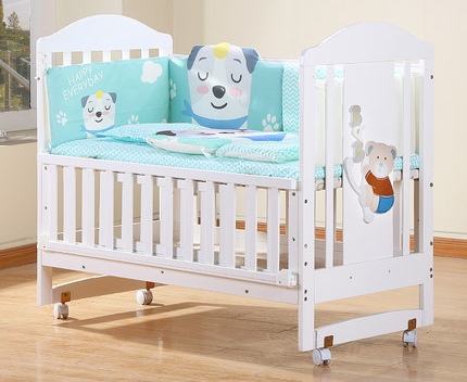 เตียงนอนไม้สำหรับเด็ก Premium set (WD2) TP21039