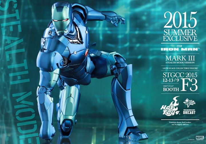 Hot Toys Iron Man: MKIII Stealth Mode Version (Diecast)