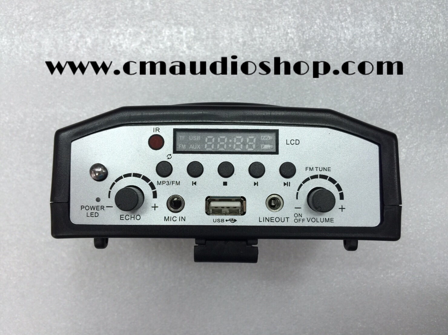 ไมค์-ลำโพงคาดเอว E-898 (USB)