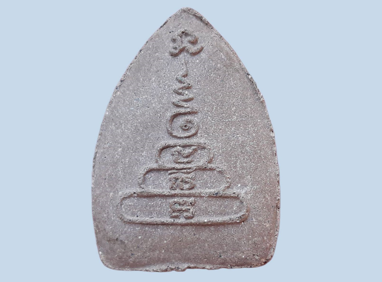 พระหลวงพ่อเงิน วัดบางคลาน จ.พิจิตร เนื้อผง พิมพ์หน้ากระจัง ปี 2535