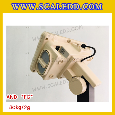 เครื่องชั่งน้ำหนักดิจิตอล พิกัด30กิโลกรัม ความละเอียด5g ยี่ห้อ AND รุ่น FG-30 ขนาดแท่นชั่ง30*38cm (เครื่องชั่งผ่านตรวจรับรองจากสำนักชั่งตวงวัด)