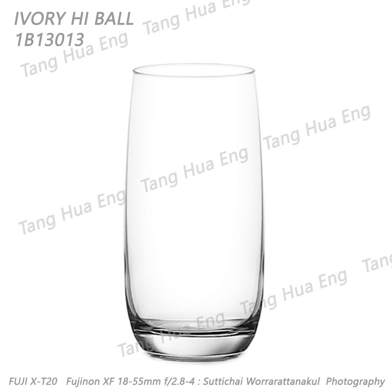 (1โหล) แก้ว IVORY HI BALL, 370 มล. #1B13013 ยี่ห้อโอเชี่ยน