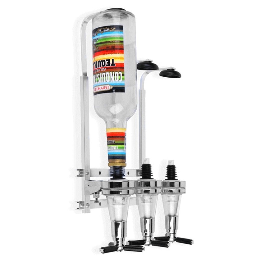 หัวจ่ายเหล้า 3 หัว แบบติดผนัง ( Bar Butler )