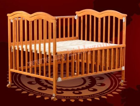 เตียงนอนไม้สำหรับเด็กแฝด White Premium TP21059 (WD11)