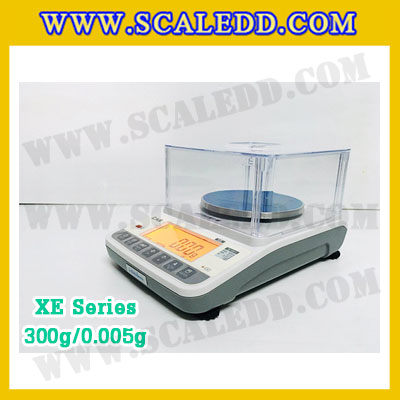 เครื่องชั่งดิจิตอลทศนิยม3ตำแหน่ง รุ่น XE 300g x 0.005g เครื่องชั่ง300g เครื่องชั่งน้ำหนัก 300g เครื่องชั่งละเอียดสูง300g ตาชั่ง300g เครื่องชั่ง300g ค่าละเอียด 0.005g ยี่ห้อ CAS รุ่น XE