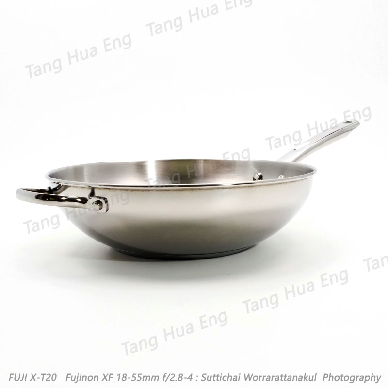 กระทะสเตนเลส 30 ซม. ทรงลึก T Bella 77298 MEYER