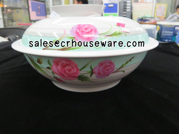 โถข้าวพร้อมฝา 10 นิ้ว 017-BL828-10 (RB)