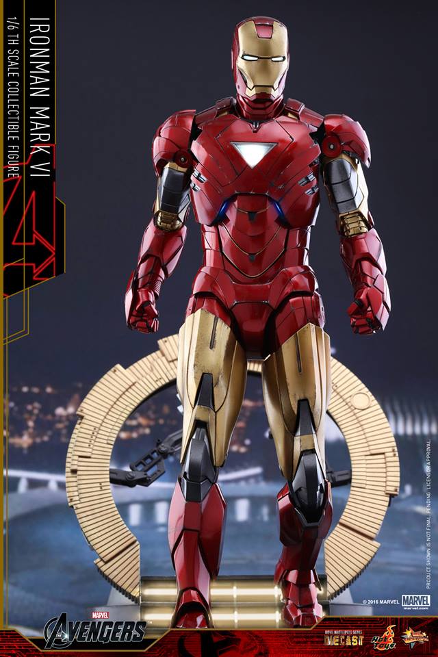 HOTTOYS - The Avenger - Iron Man Mark 6 (Exclusive Die-Cast)
