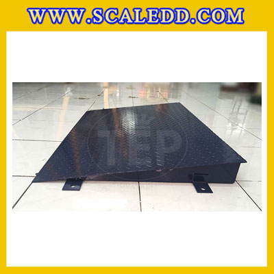 ทางลาดแท่นชั่งน้ำหนักแบบตั้งพื้นทำจากเหล็ก ขนาด 120x80 Cm. รับน้ำหนักได้สูงสูด 2 ตัน