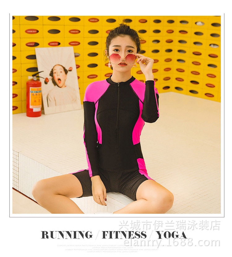 ชุดว่ายน้ำคนอ้วนบอดี้สูท 3xl