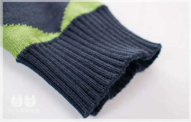 เสื้อกันหนาวไหมพรม ไดโนเสาร์ สีแดง,เทา,กรม