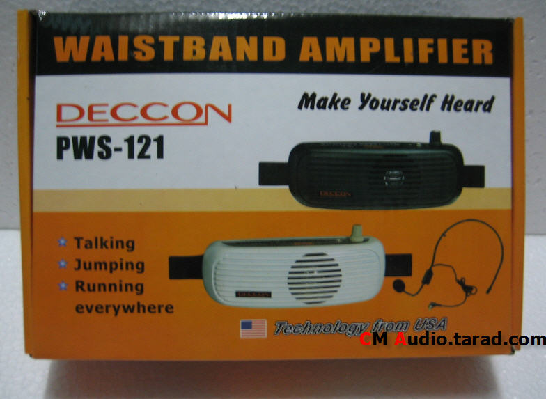 ไมค์-ลำโพงคาดเอว Deccon PWS-121