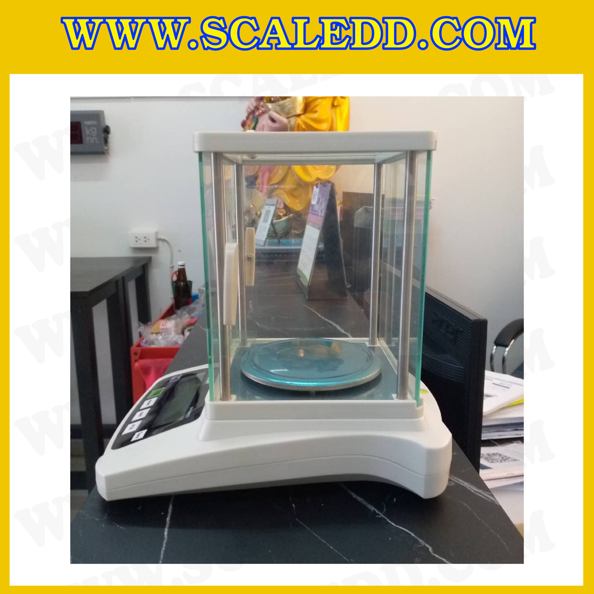 เครื่องชั่งละเอียดสูง1000กรัม เครื่องชั่งน้ำหนักดิจิตอล1000g เครื่องชั่งทศนิยม 2 ตำแหน่ง ตาชั่ง1000g ความละเอียด 0.01g DynaWeight รุ่น DW1000