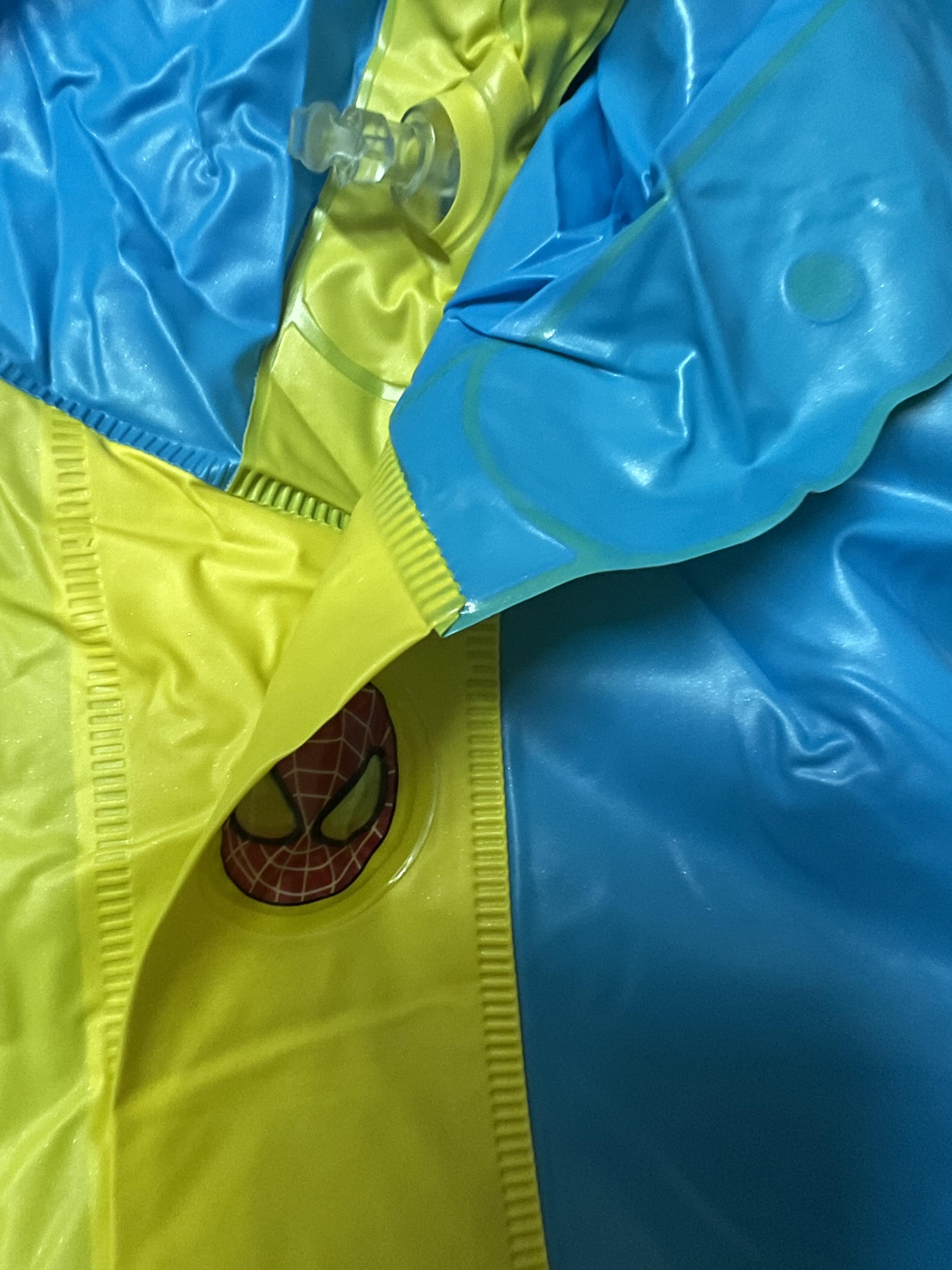 เสื้อกันฝน ชุดกันฝน เด็ก ลายสไปเดอร์แมน