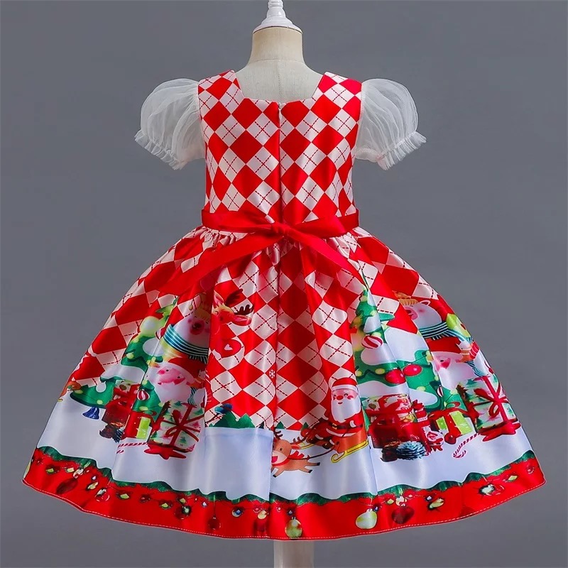 พร้อมส่ง ชุดเดรส ชุดคริสต์มาส ซานตี้ รุ่นใหม่