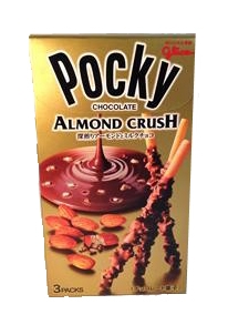 Pocky Chocolate Almond Crush (กล่องทอง)