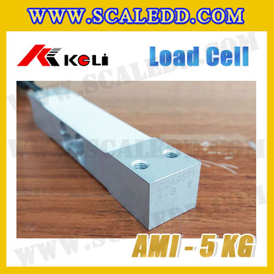 KELI รุ่น AMI-5kg โหลดเซลล์ Loadcell Keli Aluminium (IP65) AMI โหลดเซลล์ยี่ห้อ Keli รุ่น AMI สำหรับเครื่องชั่งตั้งโต๊ะ5kg