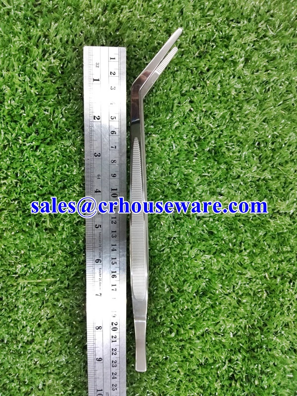 คีมคีบสำหรับแต่งอาหารสแตนเลส 005-JP-014623