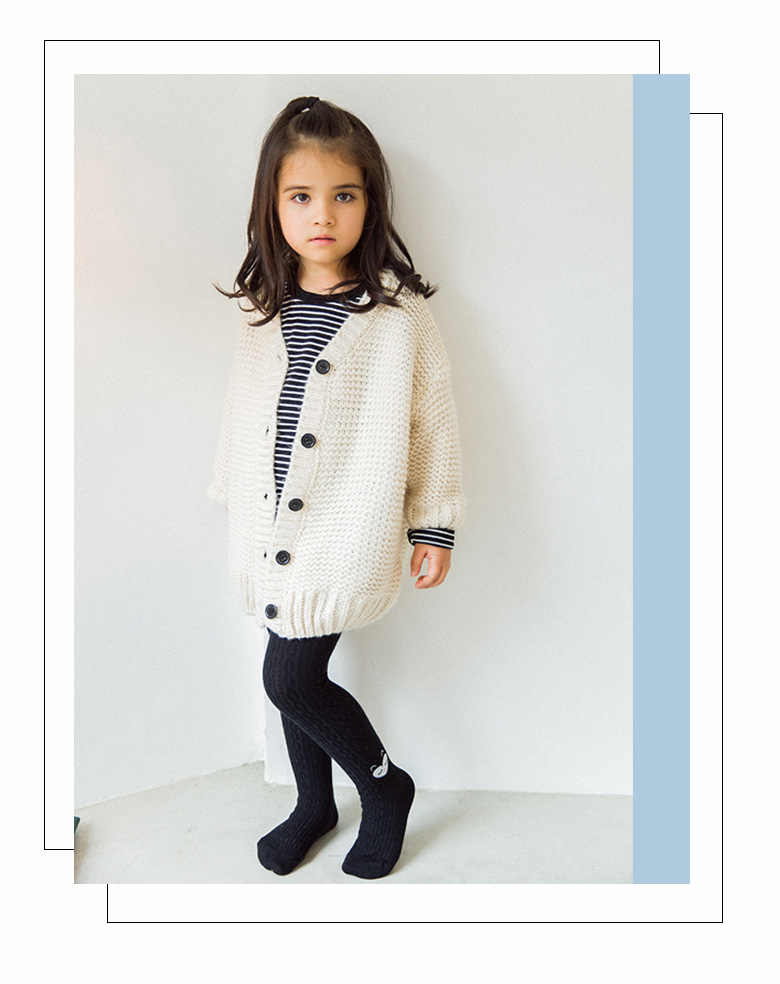 Fถุงน่องเด็ก ลายหมาป่า