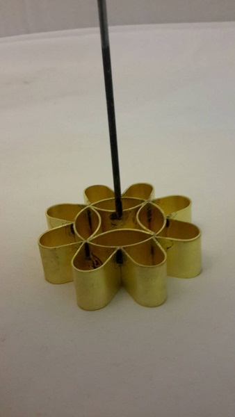 พิมพ์ขนมดอกจอกทองเหลือง เบอร์ 3 Dok Jok brass mold. Code: 016-DJT-8