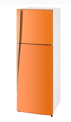 Toshiba ตู้เย็น 2ประตู 6.8Q รุ่น GR-T21KT สีส้ม