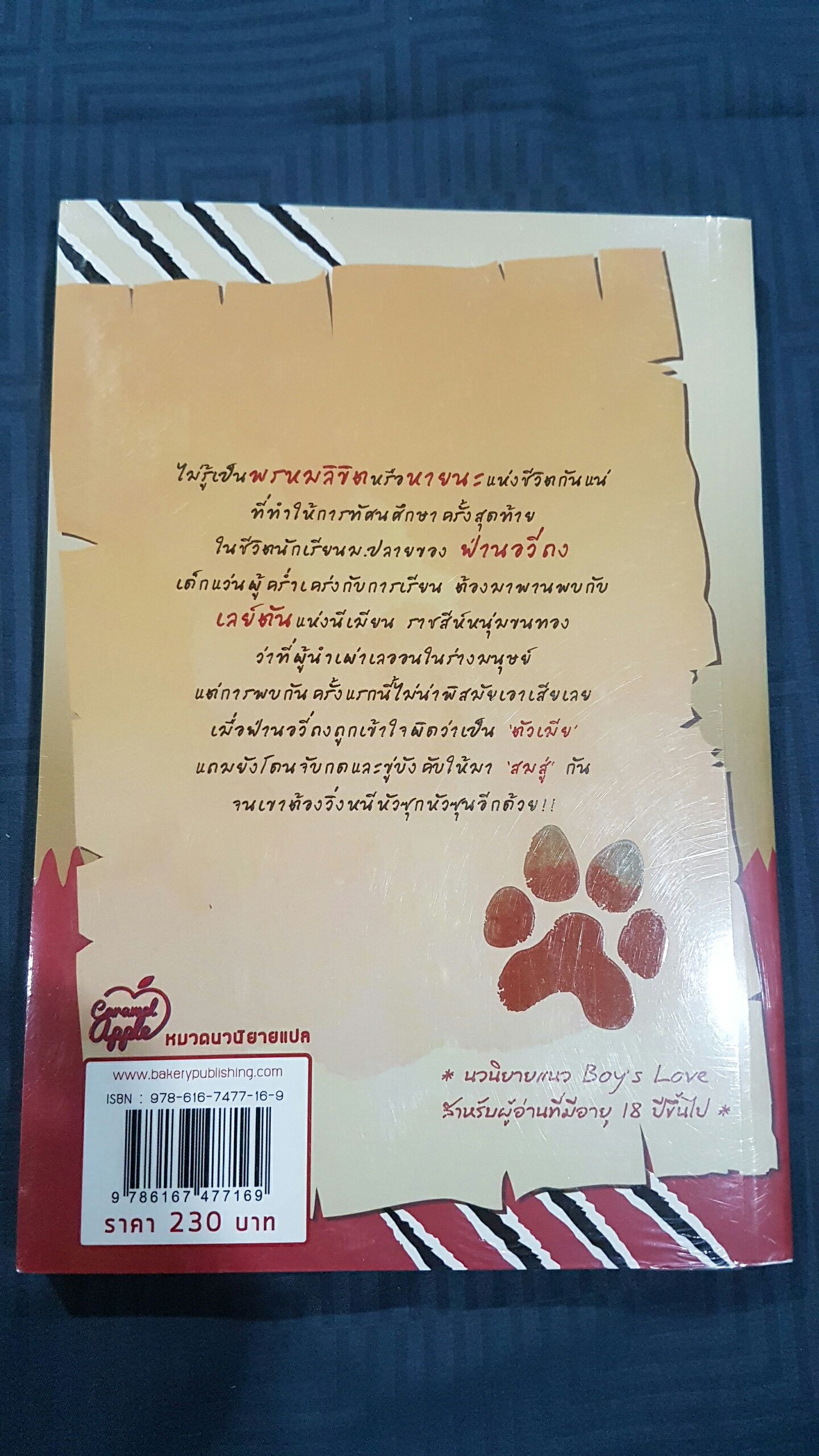 บันทึกนักล่า เล่ม 3 : เล่ห์รักนายหมาป่า มัดจำ 250 ค่าเช่า 50b