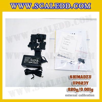 เครื่องชั่งดิจิตอล ทศนิยม 3 ตำแหน่ง รุ่น UP823Y 820gx0.001g เครื่องชั่งละเอียดสูง820g เครื่องชั่งน้ำหนัก820g ตาชั่ง820กรัม พิกัดน้ำหนัก 820g ความละเอียด 0.001g ยี่ห้อ SHIMADZU รุ่น UP823Y