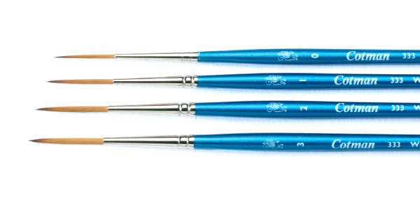 พู่กันสีน้ำ Winsor & Newton Cotman Series333 ขนยาวพิเศษ
