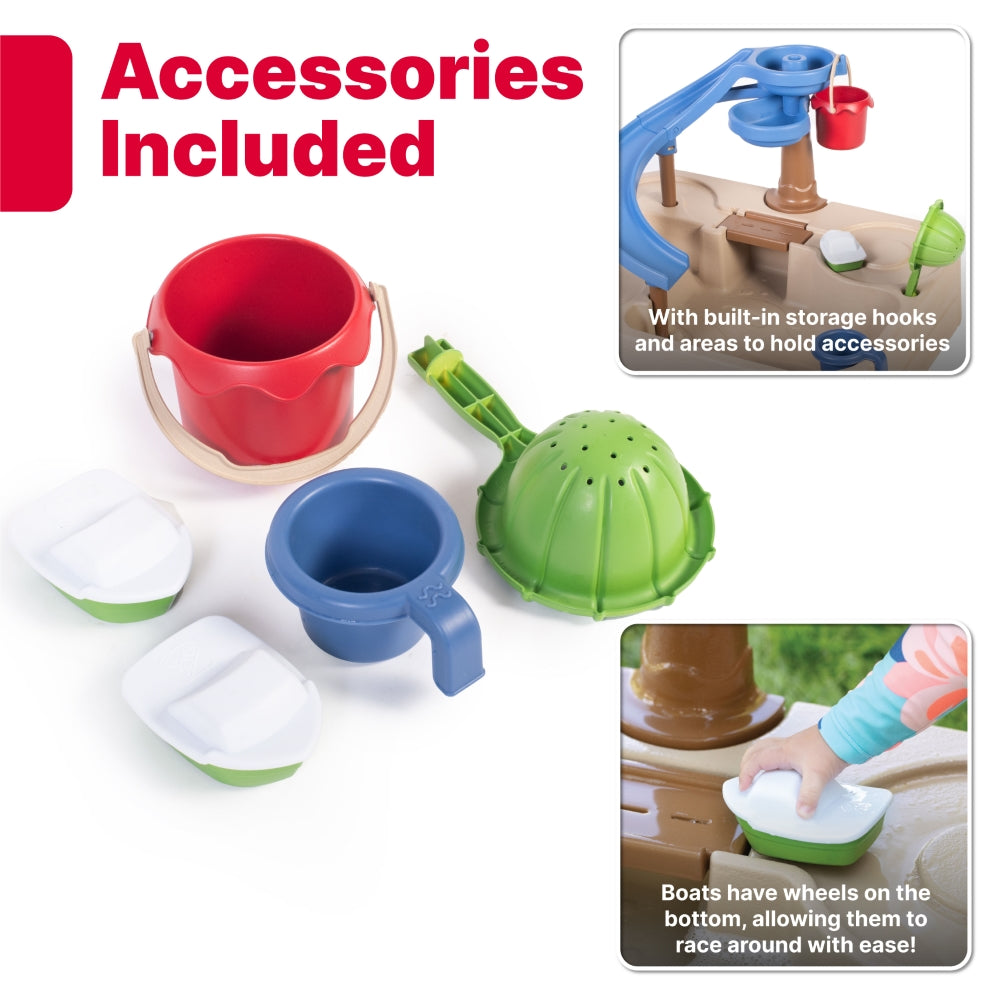 STEP2 NATURALLY PLAYFUL PLAYFULL SPLASHWAY CANAL