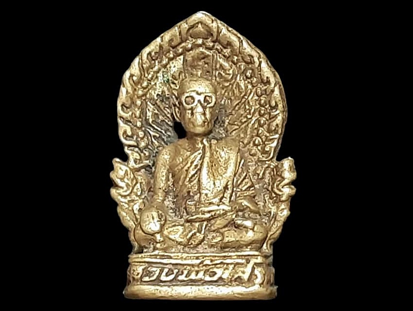 รูปเหมือนหล่อ เสมา หลวงพ่อเสริม วัดกระบังดิน พิจิตร