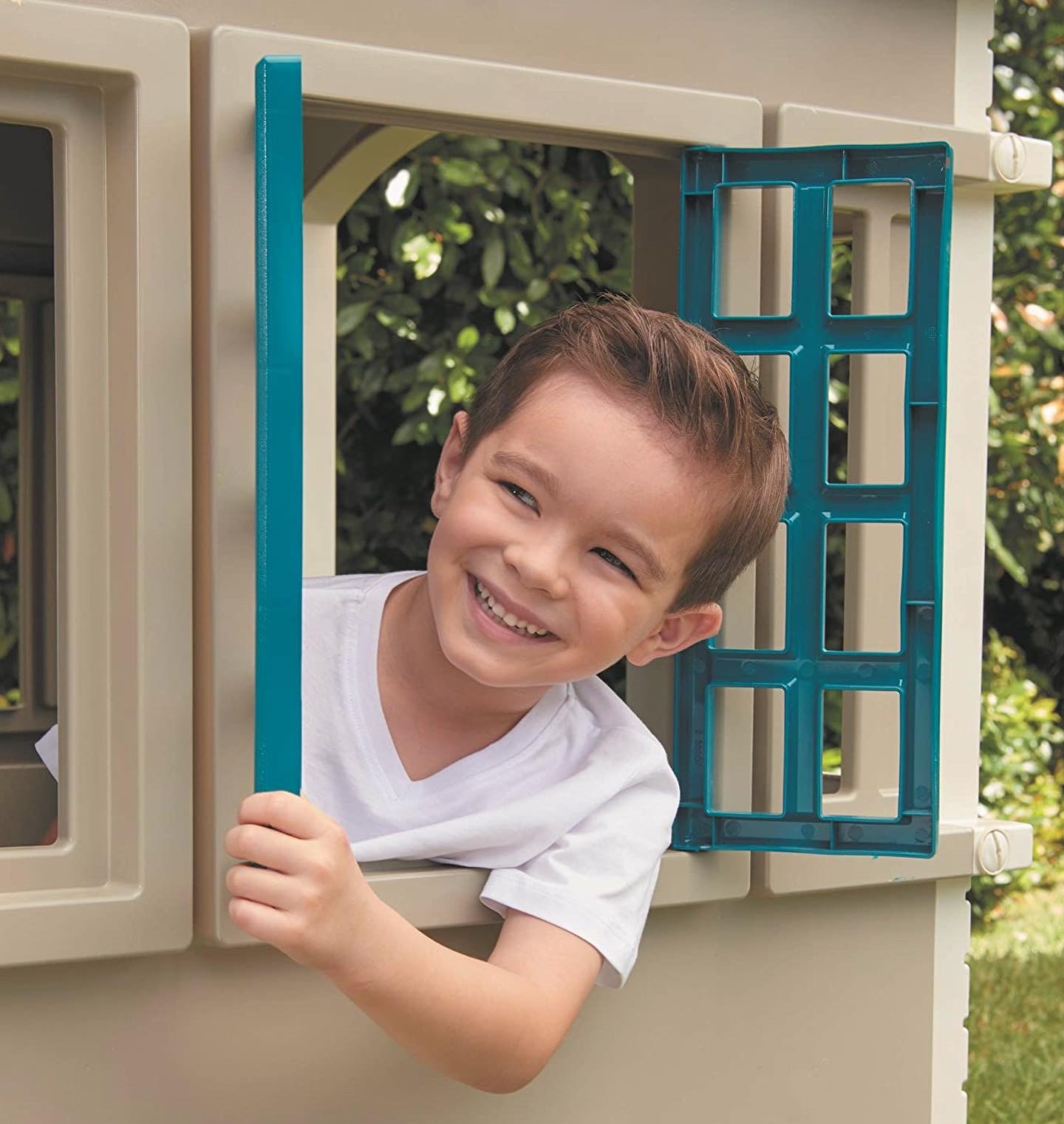 บ้าน Little Tikes Cape Cottage Playhouse in blue